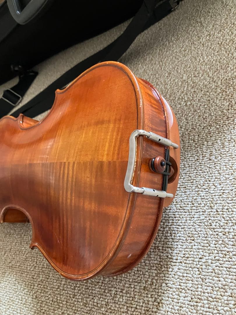 分数バイオリン 3/4　カルロジョルダーノ　未使用分数弦2本付