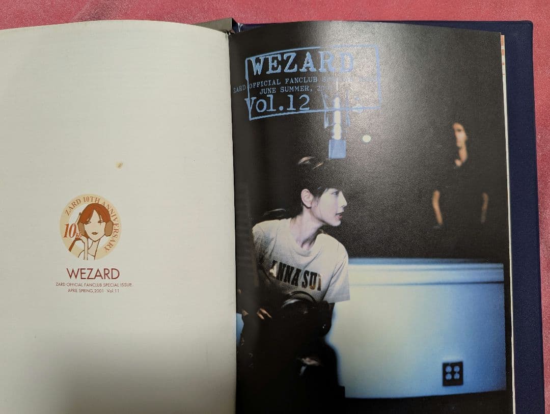 ZARD（坂井泉水）ファンクラブ会報　vol1から12 バインダー付き