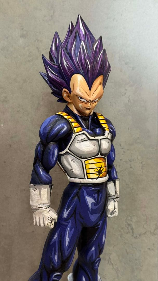 ドラゴンボールベジータ と孫悟空フィギュア 2体セット紫