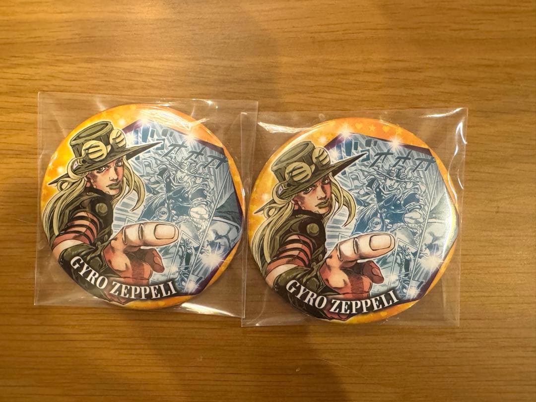 JOJO HEROES ジャイロ・ツェペリ　缶バッジ