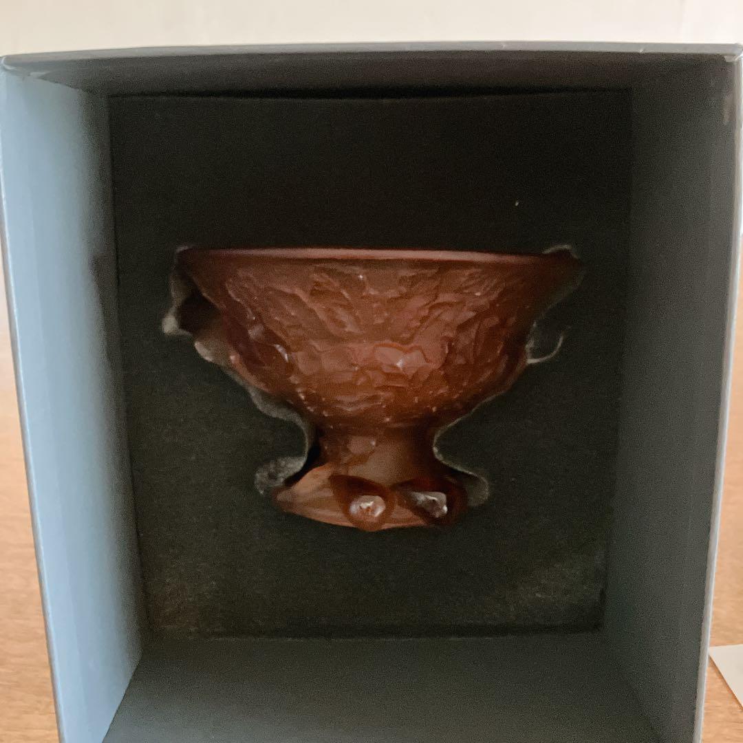 Daum FRANCE イチジク　トカゲ　足つき　ボウル　カップ　アールヌーボー