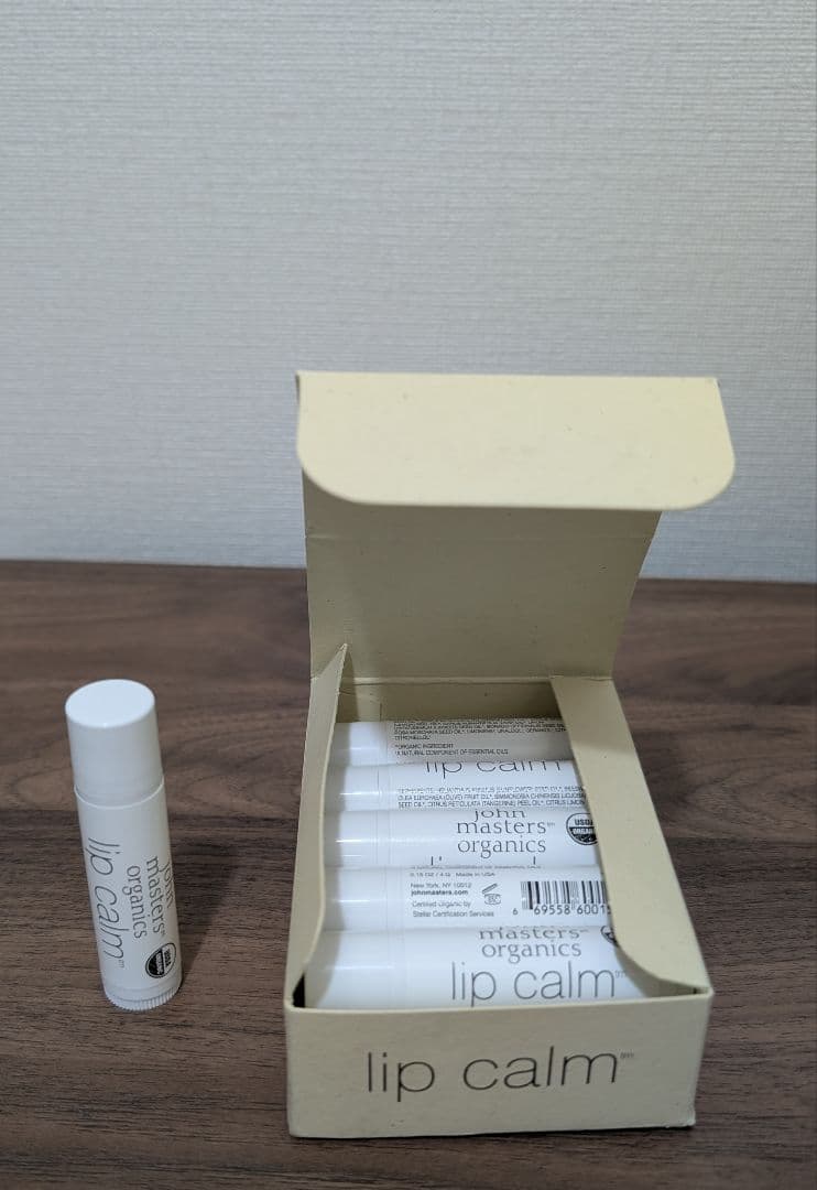 【新品未使用】ジョンマスター　オーガニック　リップカーム 10本 ゆり