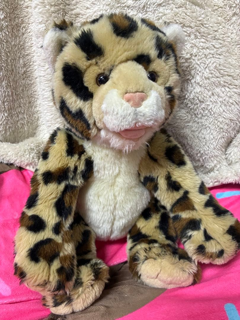 ビルドアベア　ヒョウ　ぬいぐるみ　美品