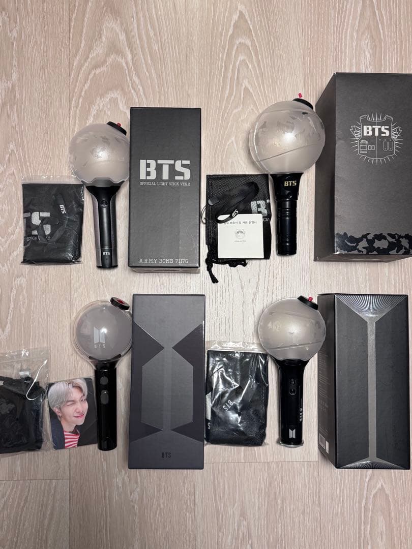 BTS Official Light Stick アミボム ペンライト セット