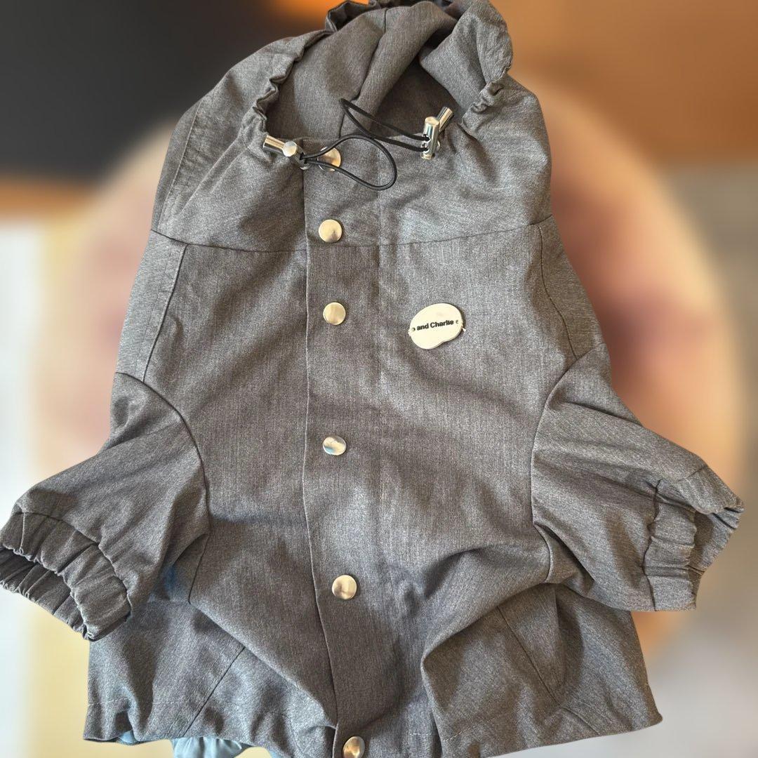 andCharlie アンドチャーリー　フード付きコート
