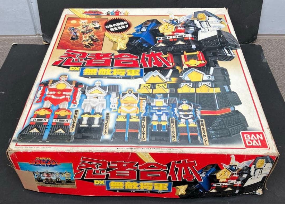 忍者戦隊カクレンジャー　DX 無敵将軍　1994年製　箱入り　開封品