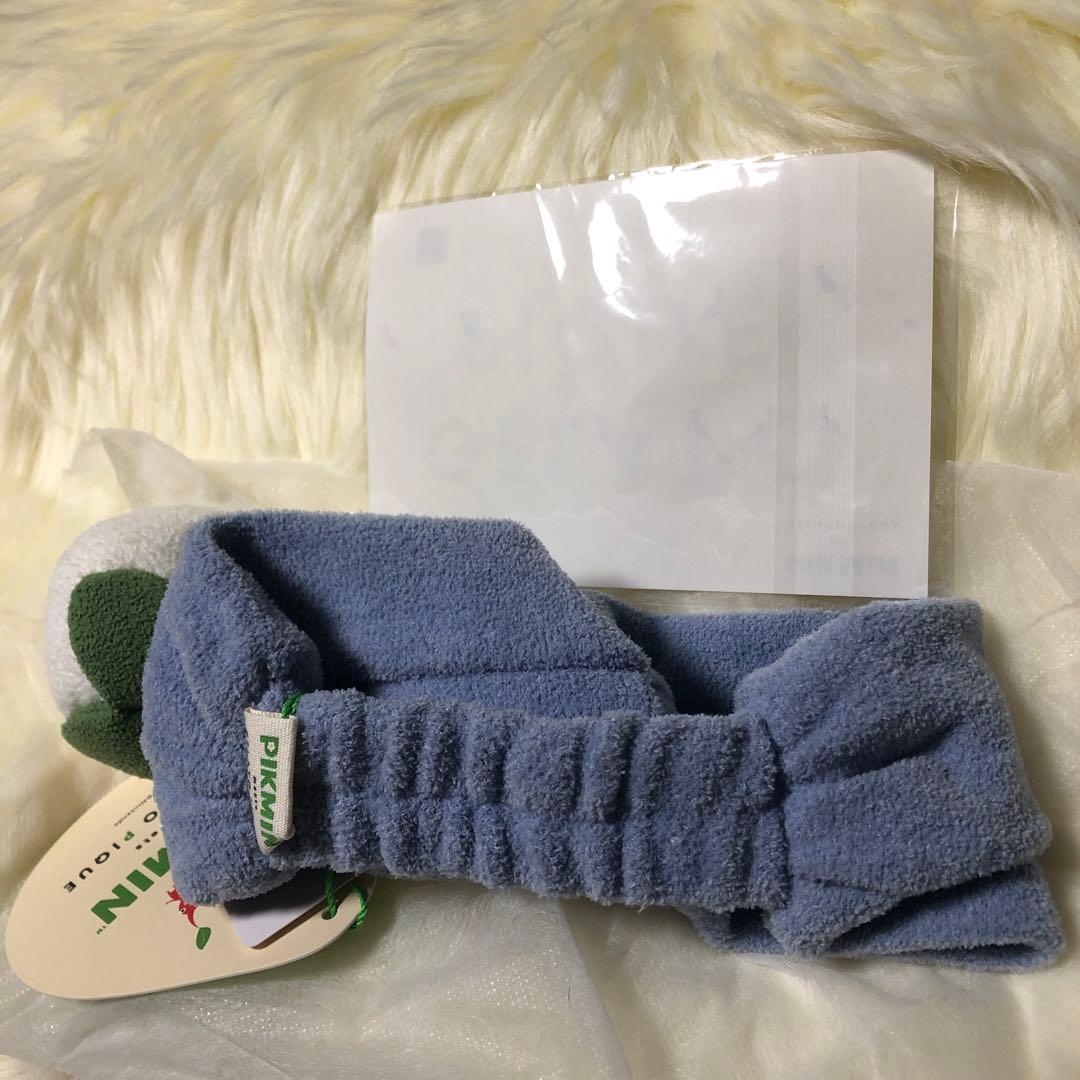 新品未使用　ジェラートピケ　PIKMINヘアバンド　青ピクミン　Nintendo