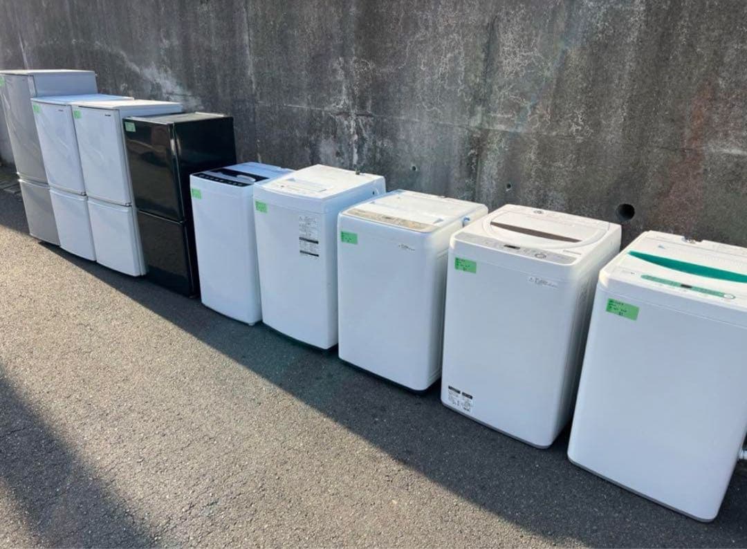 【高年式】お任せ4点セット 一人暮らし用 冷蔵庫、洗濯機、炊飯器、電子レンジ★