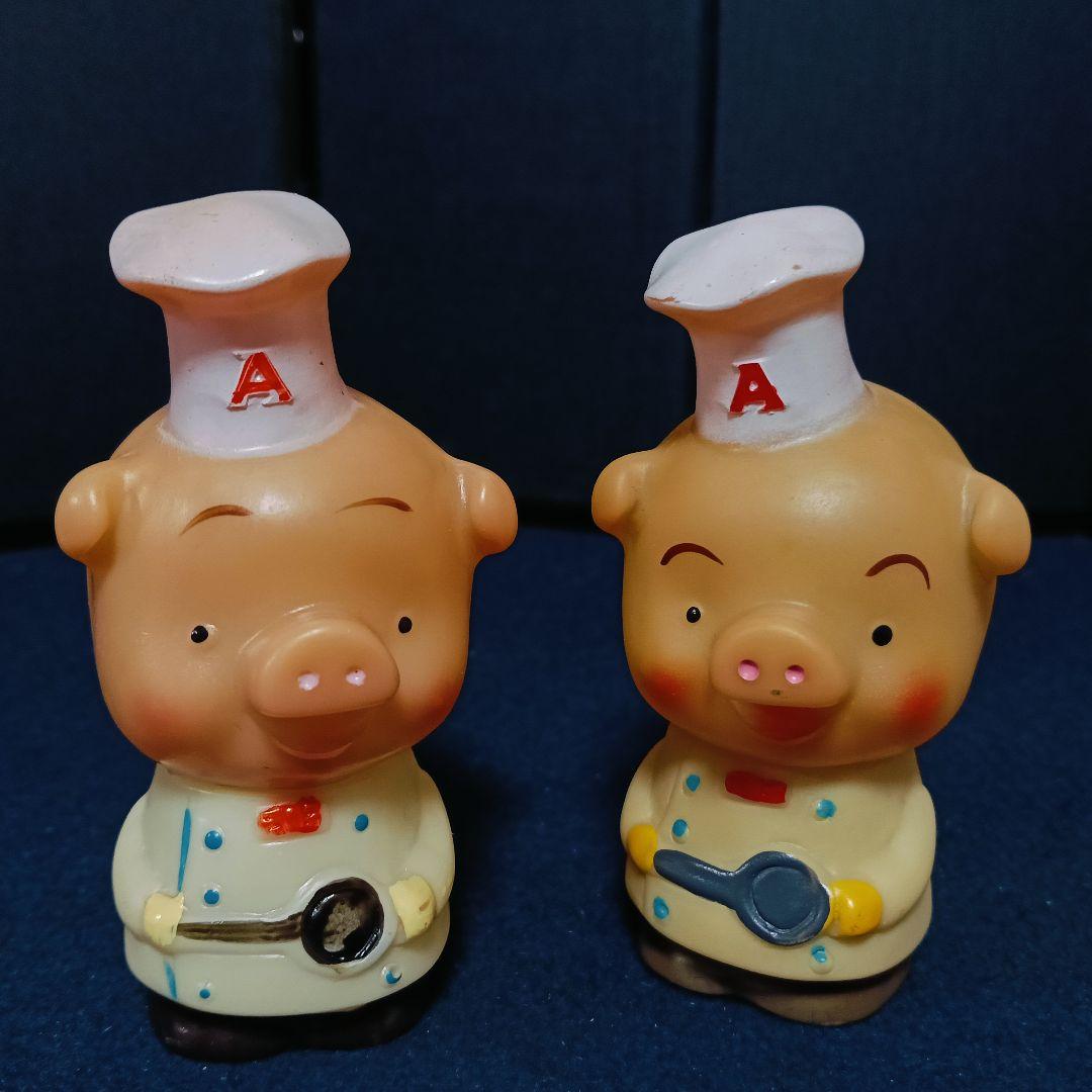 a*t様 AN27 銀行貯金箱 当時物 ソフビ フィギュア 富士 北國 北陸 相