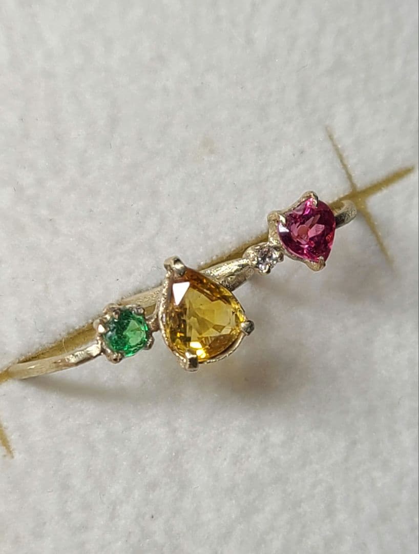 ミラノ★タンザニア産ピンクスピネルハートシェイプ★オーダー