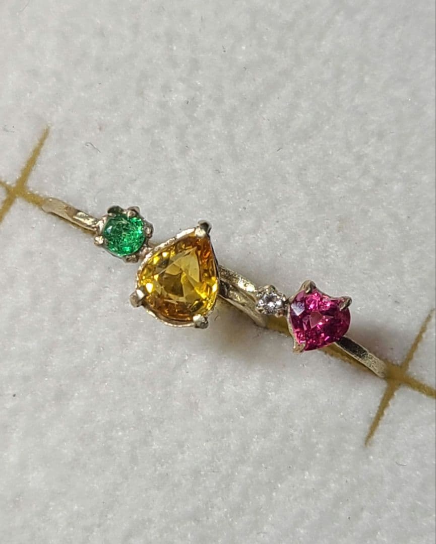 ミラノ★タンザニア産ピンクスピネルハートシェイプ★オーダー