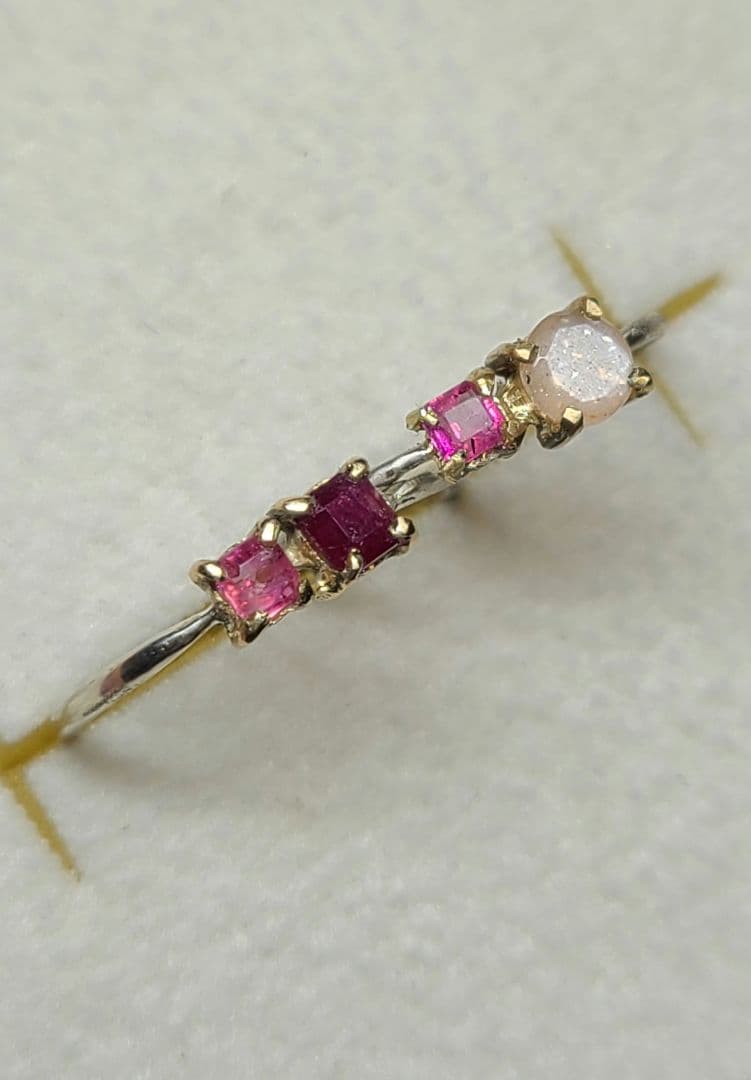 ミラノ★タンザニア産ピンクスピネルハートシェイプ★オーダー