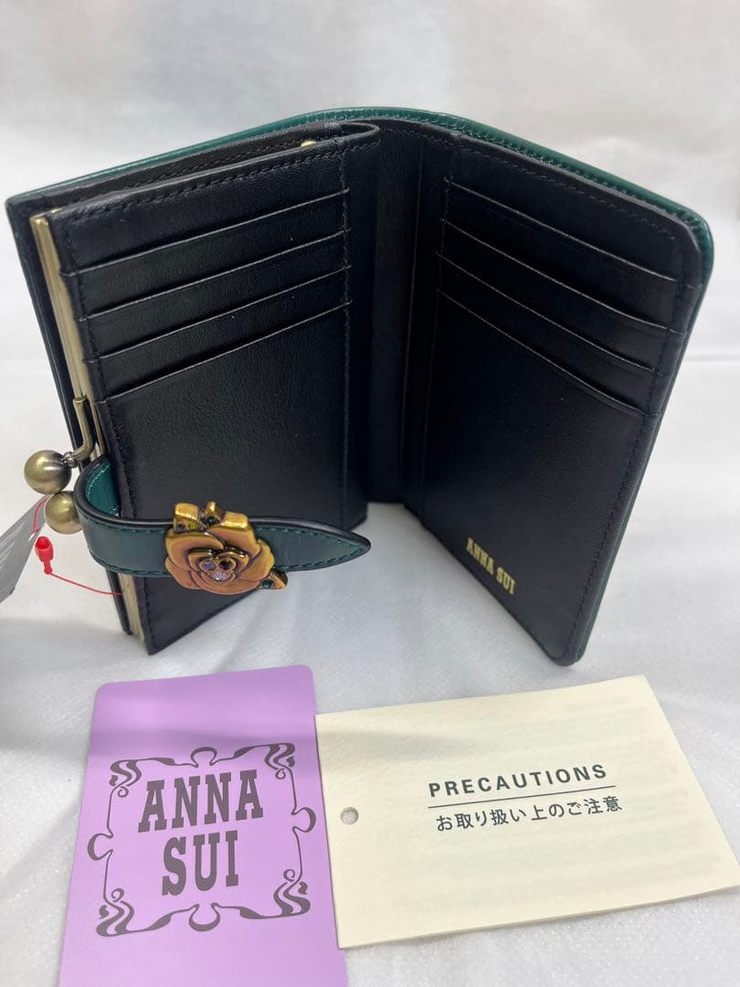 ANNA SUI ブルボン 口金二つ折り財布