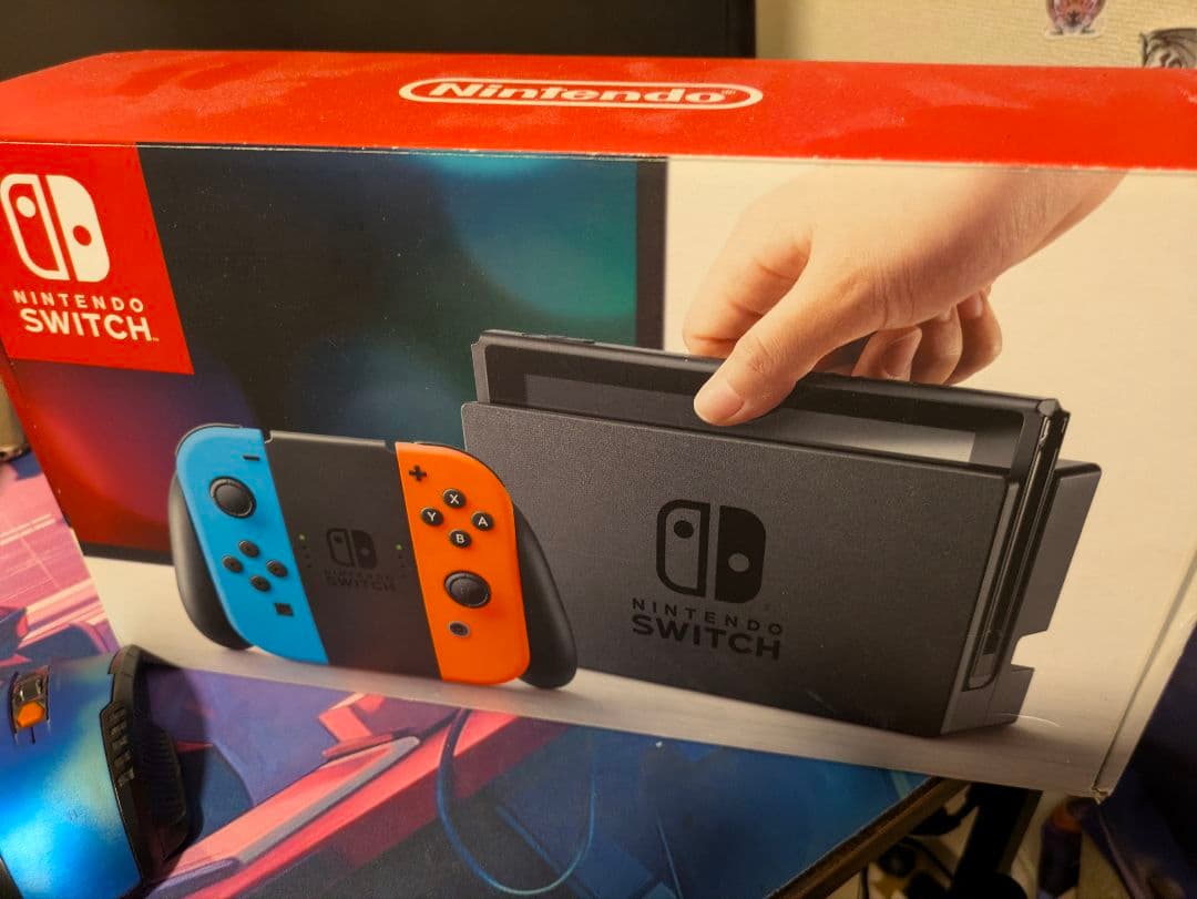 Nintendo Switch 本体 青/赤 Joy-Con 元箱付き