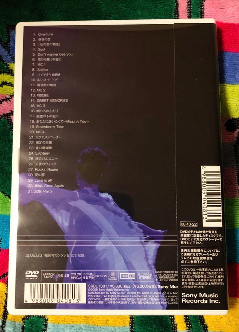 松田聖子Concert Tour DVD 6タイトル