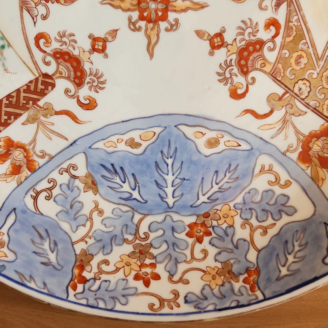 古伊万里金蘭手大皿