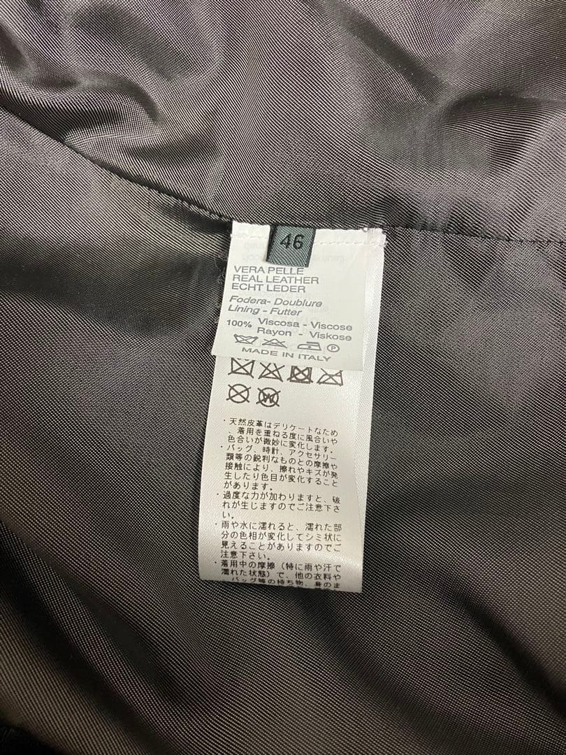 美品 BEAMS QUATTROCCHI シープスキン ライダースジャケット Ⅱ