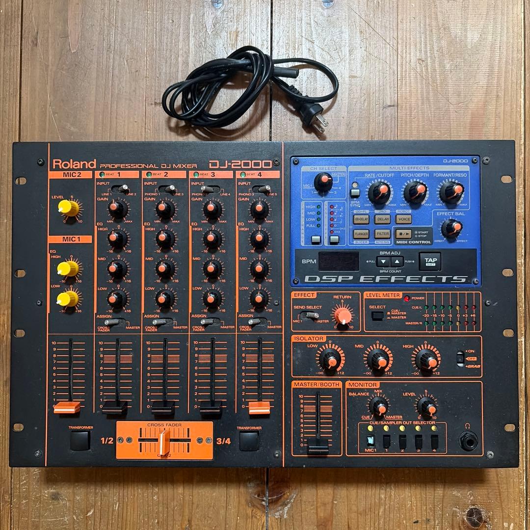 Roland DJ-2000 プロフェッショナルDJミキサー