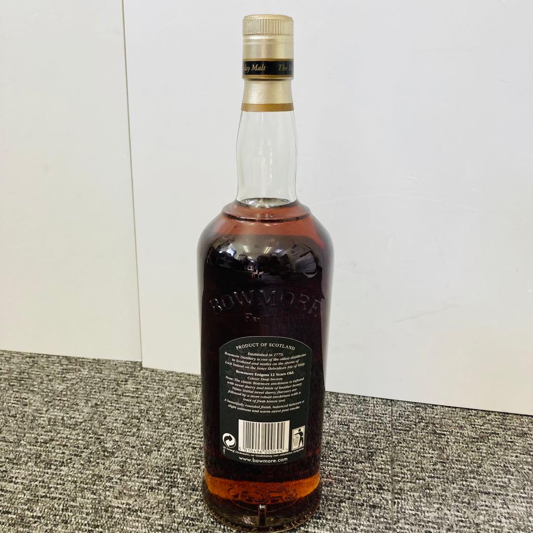 や*き様 未開栓　ボウモア　BOWMORE 12年　旧ボトル1000ml ウイス