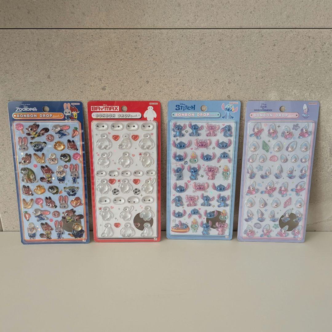 【さらにお値下げ】追加♡ボンボンドロップシール♡まとめ売り　25枚+シール帳