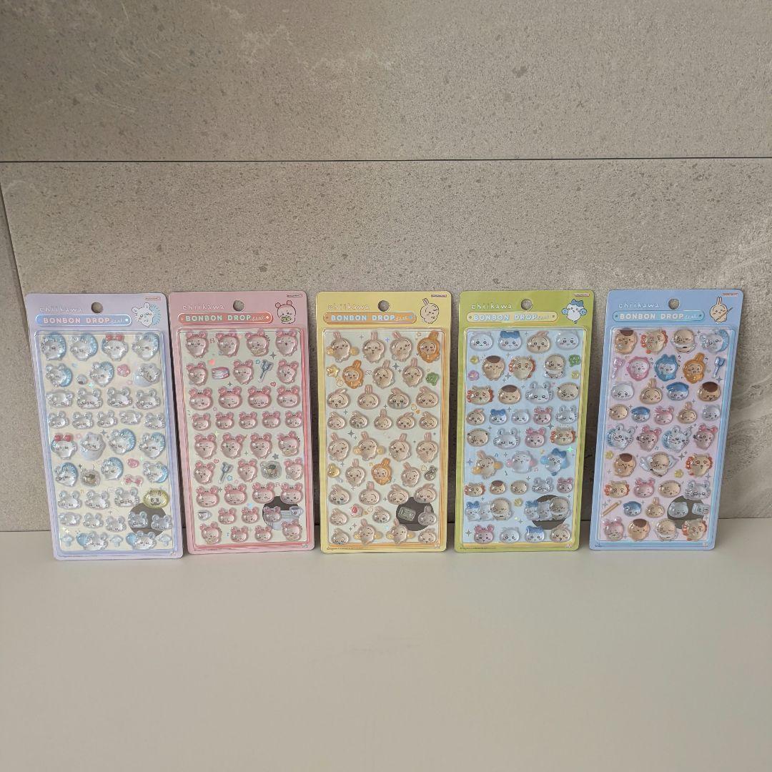 【さらにお値下げ】追加♡ボンボンドロップシール♡まとめ売り　25枚+シール帳