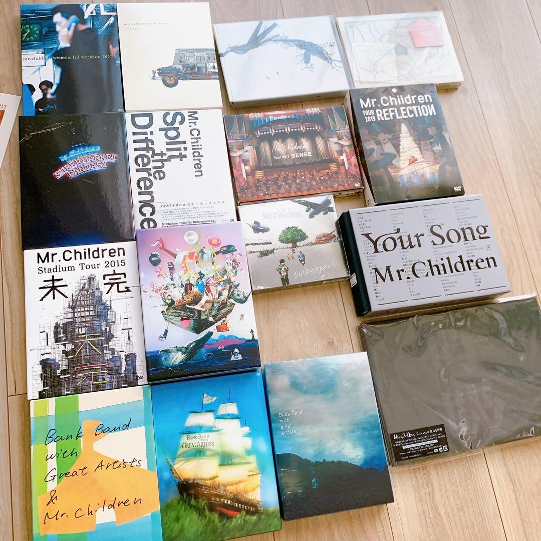【Mr.Children ◦bank band 】DVD&ツアーグッズ&本