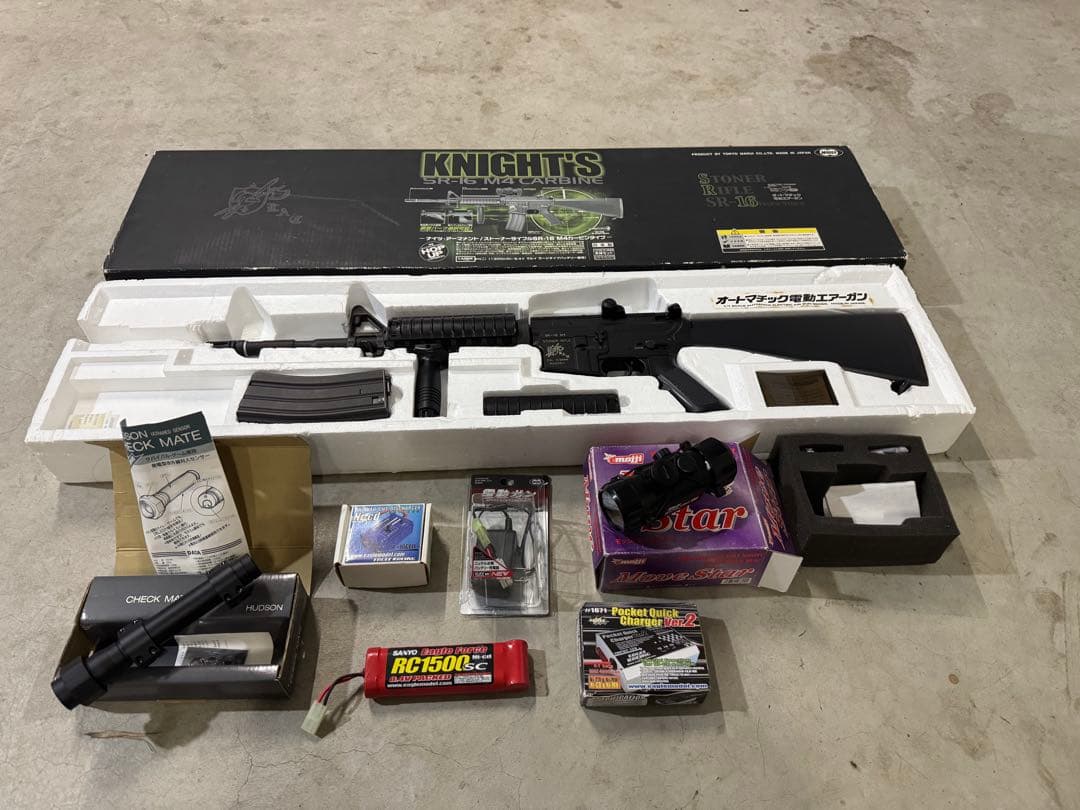 東京マルイ　電動ガン　KNIGHT'S SR-16 フルセット