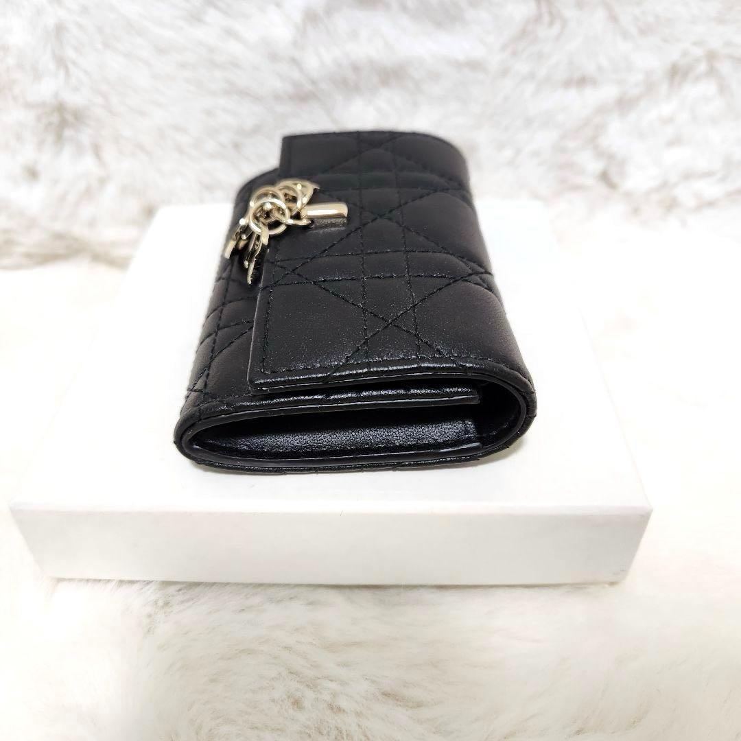 ✨ほぼ未使用　正規品✨ディオール　二つ折り　ケース　名刺入れ　チャーム