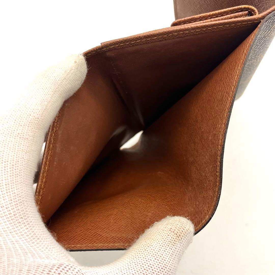 ルイヴィトン モノグラム ポルトトレゾールエテュイパピエ 3つ折り財布 正規品