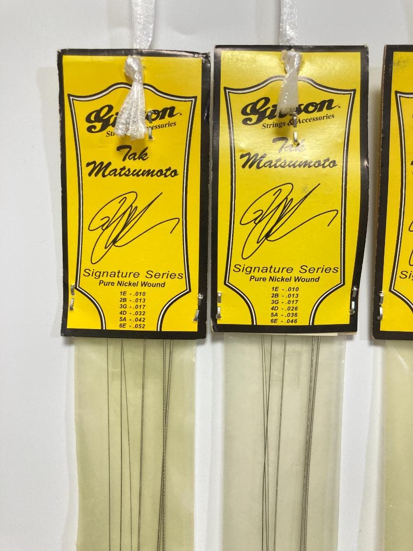 B'z TAK 松本孝弘モデル　ギター弦 Gibson 未使用　未開封