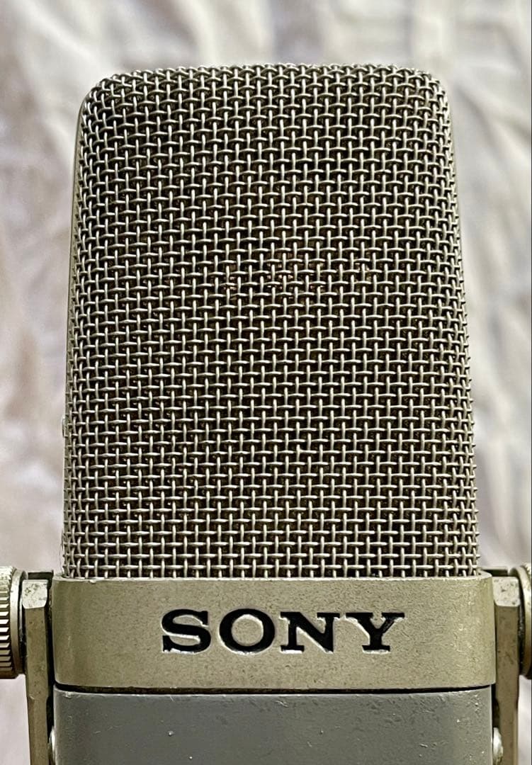 SONY C-38B 名機 コンデンサーマイク 漫才 落語 放送局仕様 動作品