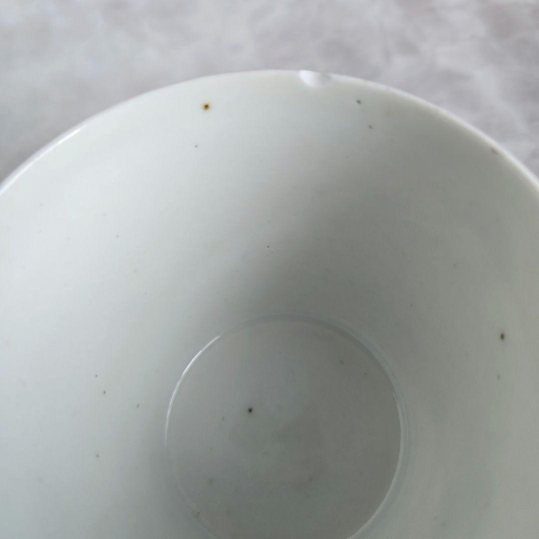 古伊万里　染付　猪口　向付　酸漿　アンティーク　骨董　覗き　江戸時代