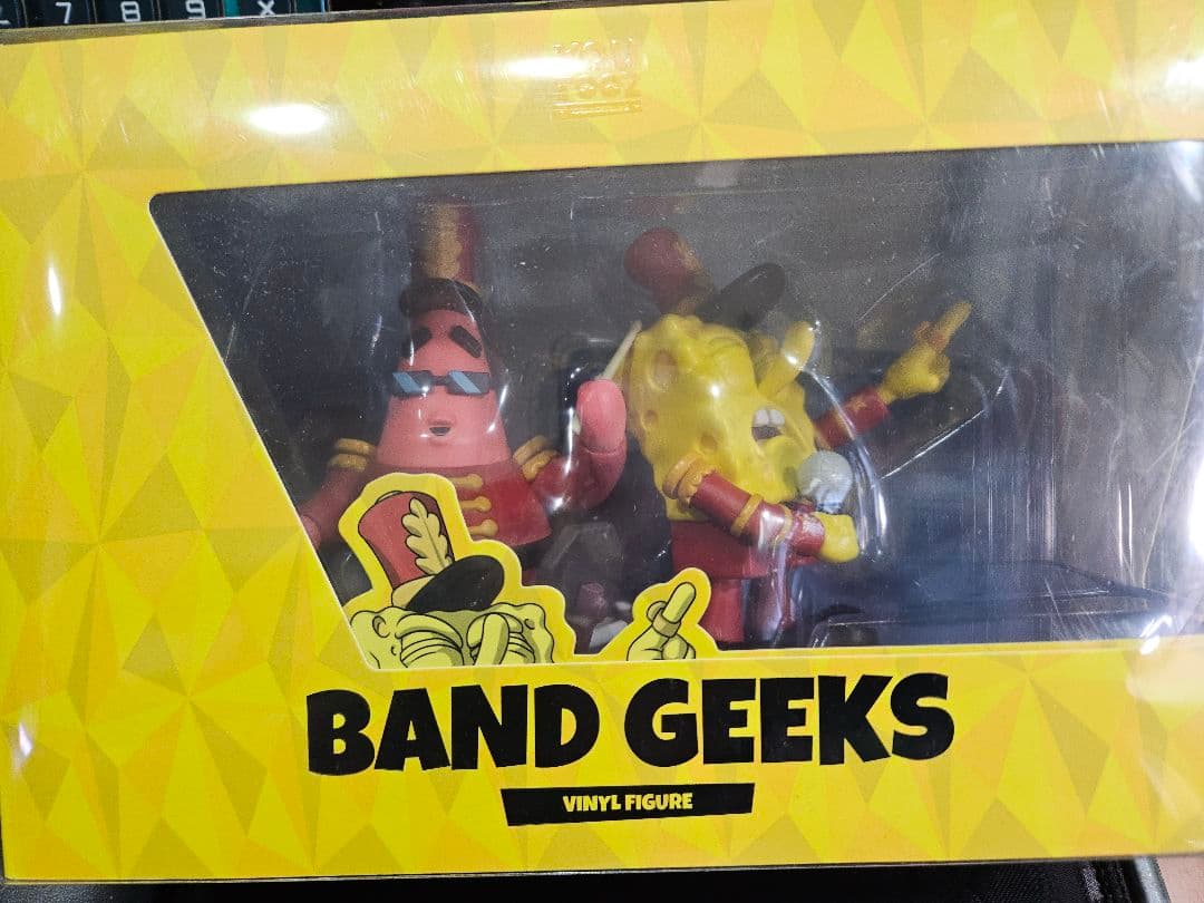 Youtooz スポンジボブ スクエアパンツ:バンドオタクフィギュア