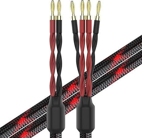 k4B-2Bバイワイヤスピーカーケーブル バナナプラグ2 - 4 230K705