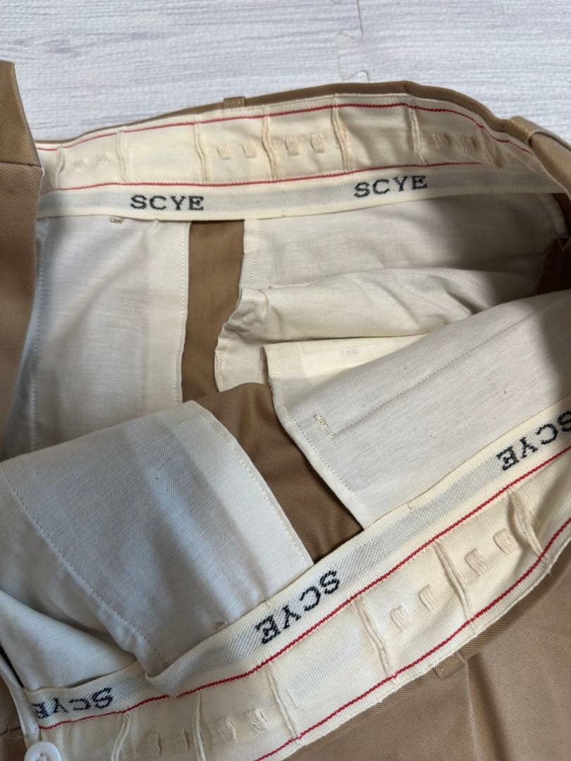 scye basics チノパン　メンズ　sサイズ