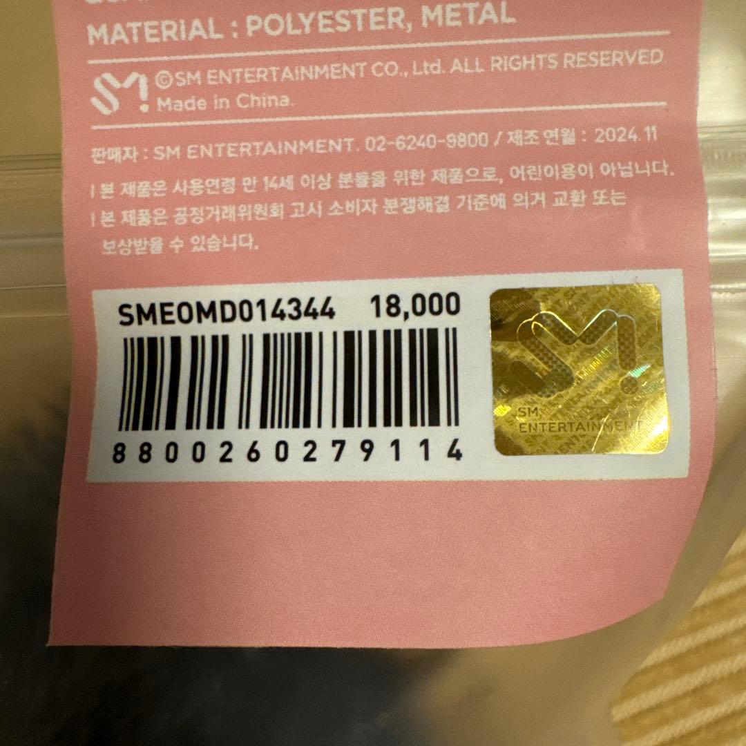 リク　マスコットキーホルダー　md　ぬいぐるみ　クリ　nct wish doll