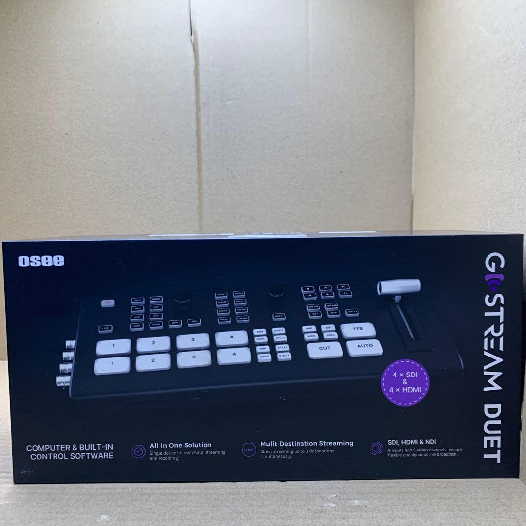 新品　Osee GoStream Duet SDI ビデオスイッチャー