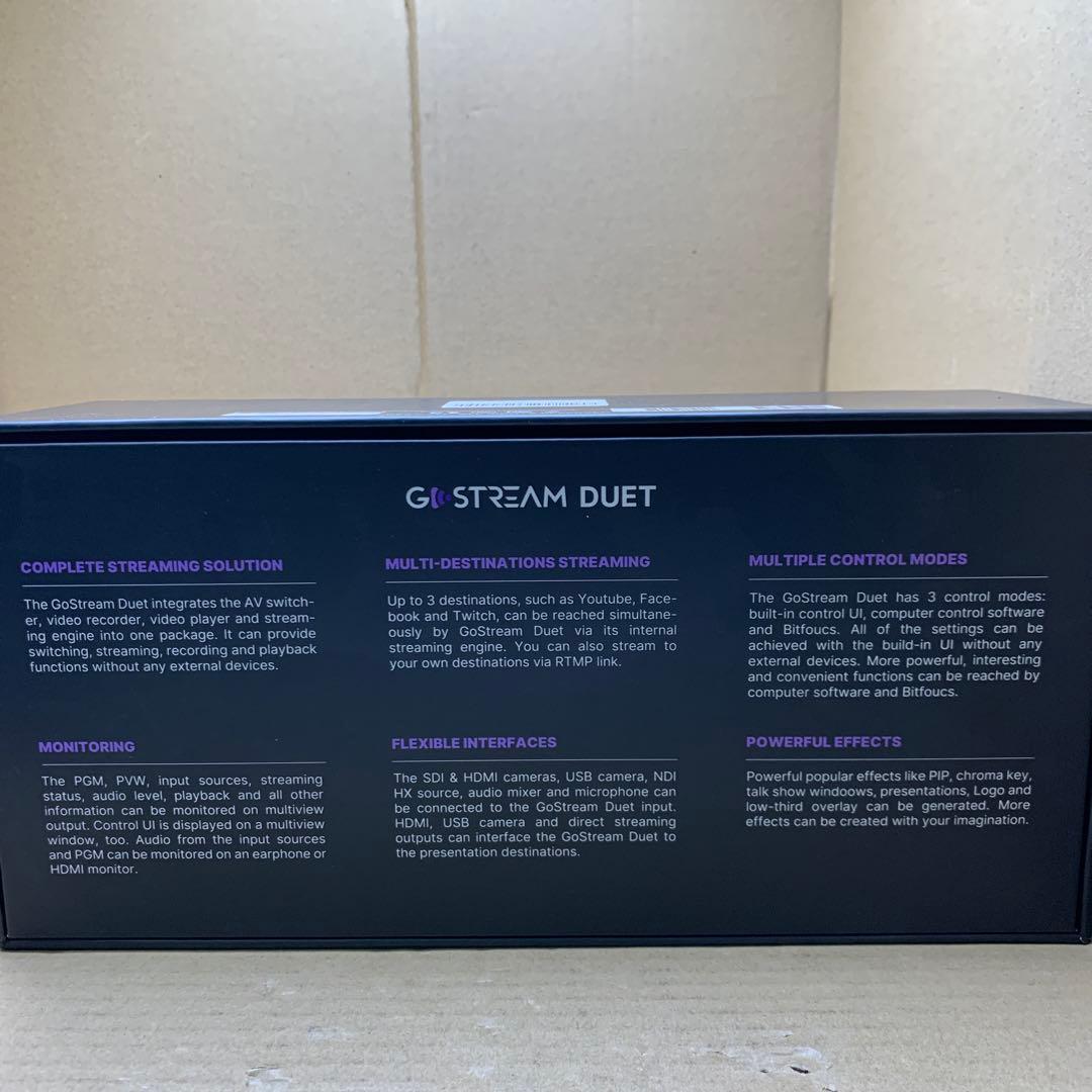 新品　Osee GoStream Duet SDI ビデオスイッチャー