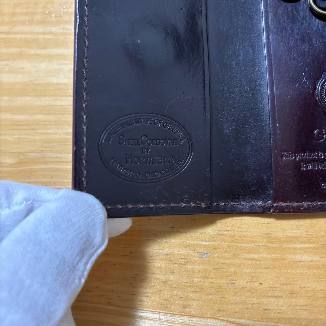 ガンゾ　シェルコードバン　キーケース