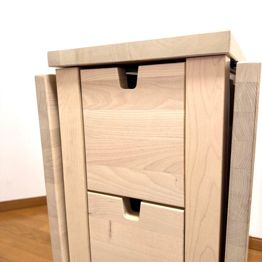 【galon】IKEA NORDEN ゲートレッグテーブル バーチ