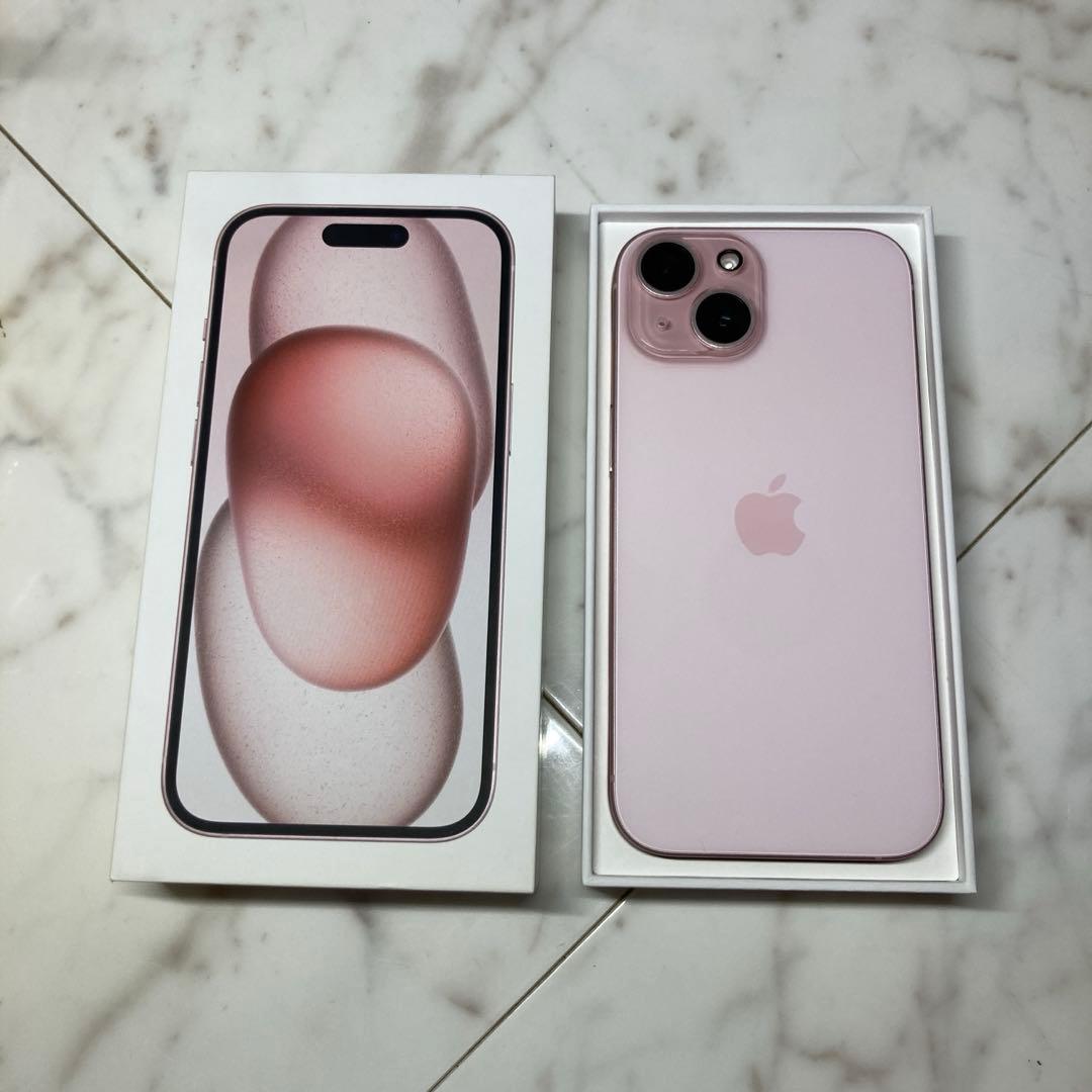 iPhone15 ピンク 128GB SIMフリー