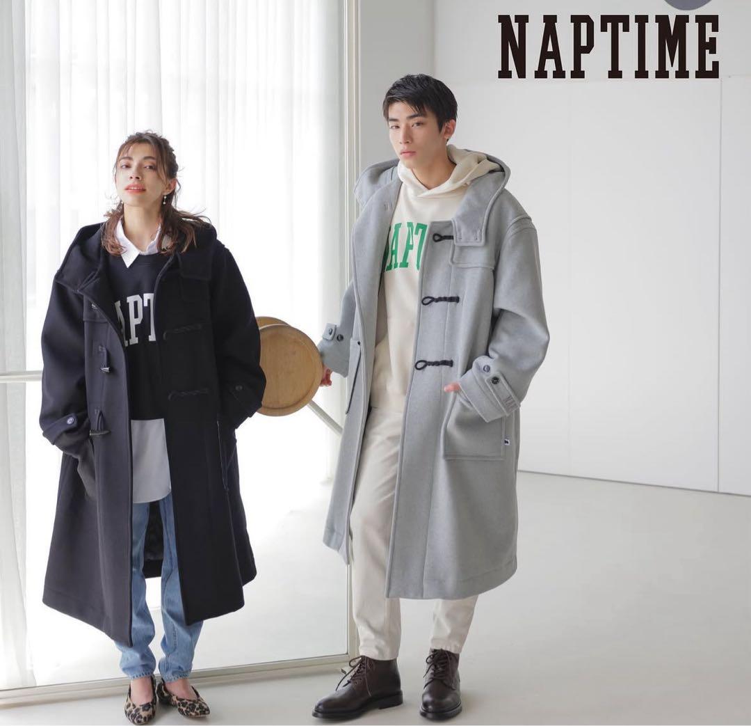 ナップタイム　naptime. Nissy 西島隆弘　コート　グレー