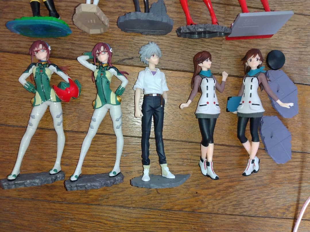 エヴァンゲリオン 綾波レイ・アスカ・マリ・渚カヲルフィギュアまとめ売り