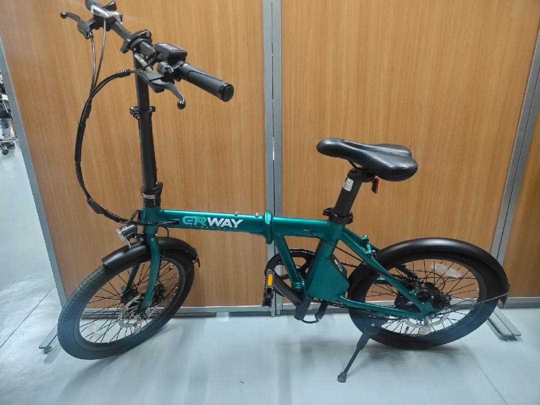 【新春SALE開催中！】電動アシスト自転車 ERWAY A01 グリーン
