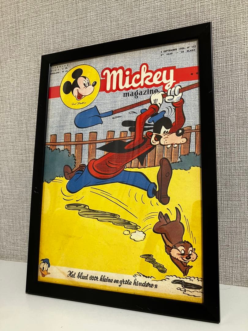 Mickey Magazine ディズニー　アート　アンティーク　ヴィンテージ