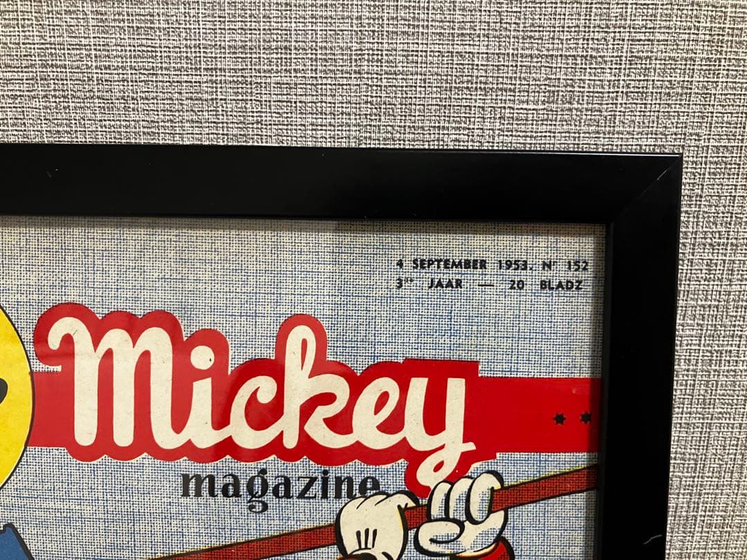 Mickey Magazine ディズニー　アート　アンティーク　ヴィンテージ