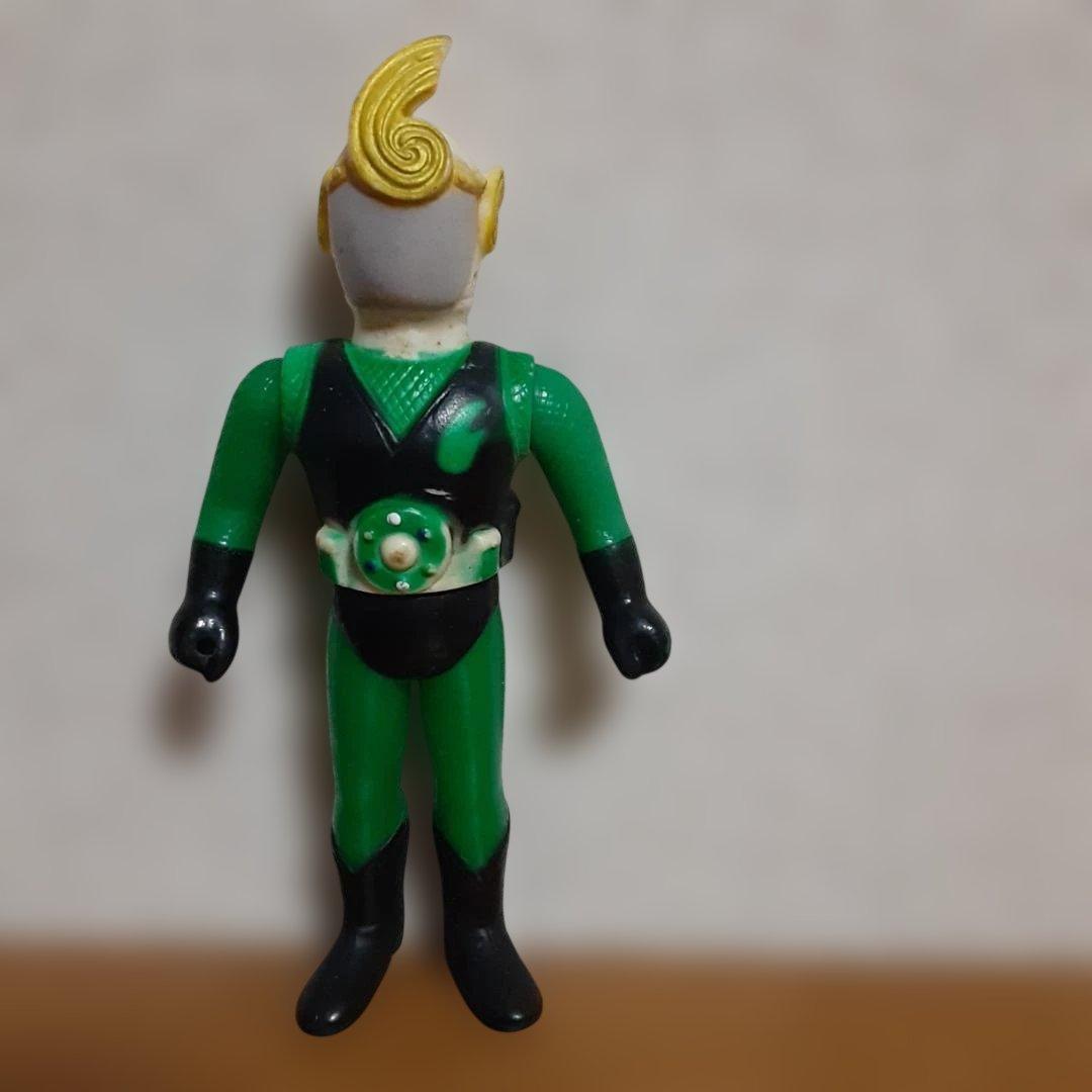 ポピー　忍者キャプター　風忍　ソフビ　東映