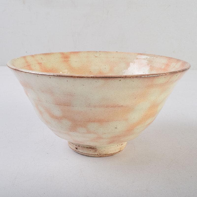 茶道具　京焼　音羽山房　番浦史郎作　窯変　茶碗　共箱　M　R9284