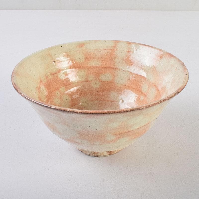 茶道具　京焼　音羽山房　番浦史郎作　窯変　茶碗　共箱　M　R9284