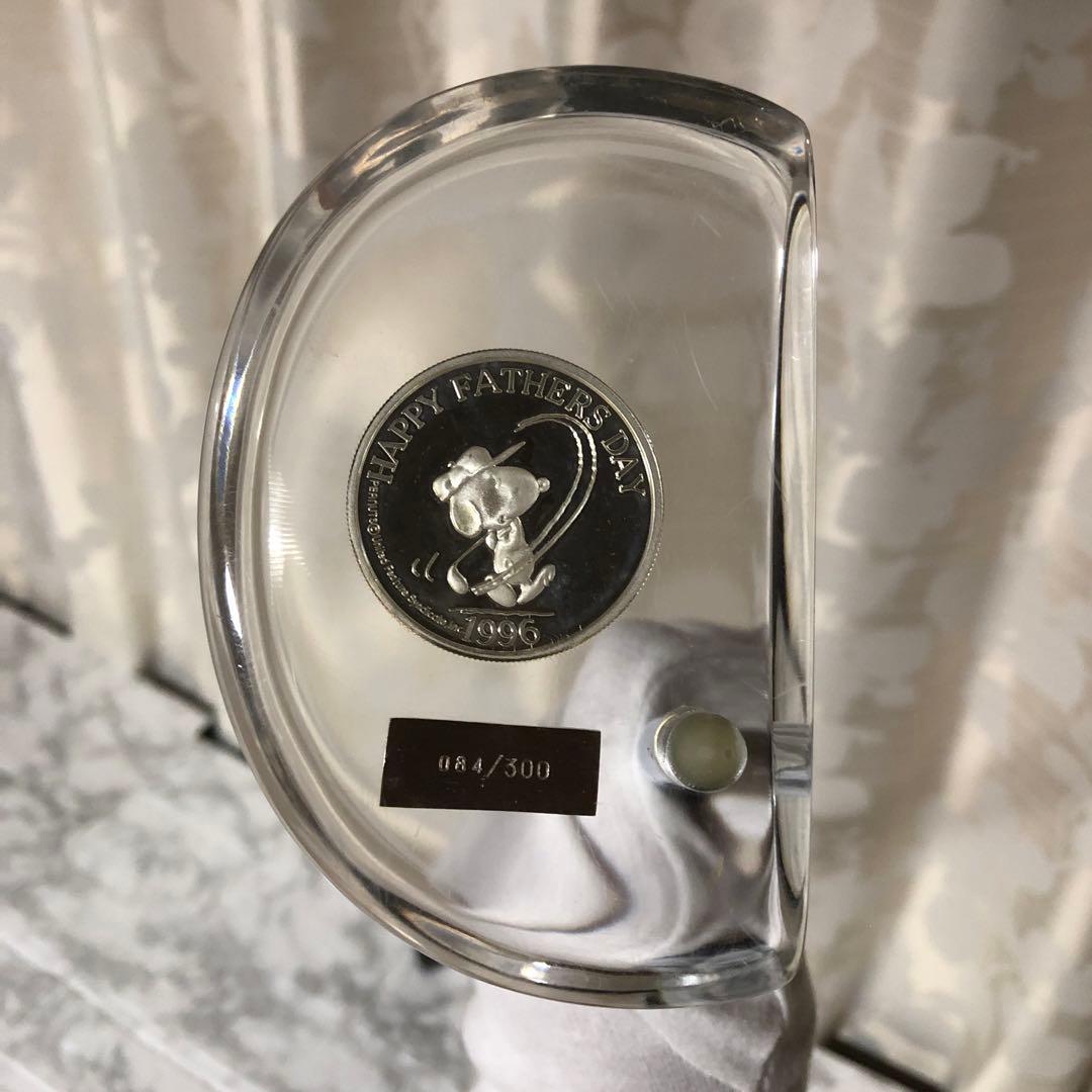 世界限定300本 スヌーピー 1996年 限定パター 純銀入り